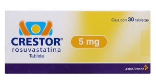 CRESTOR 5 MG CAJA C/30 TAB