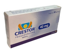 CRESTOR TAB. 40 MG. CAJA C/30