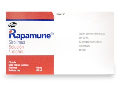 RAPAMUNE 1 MG/ ML SOL INY 60 ML