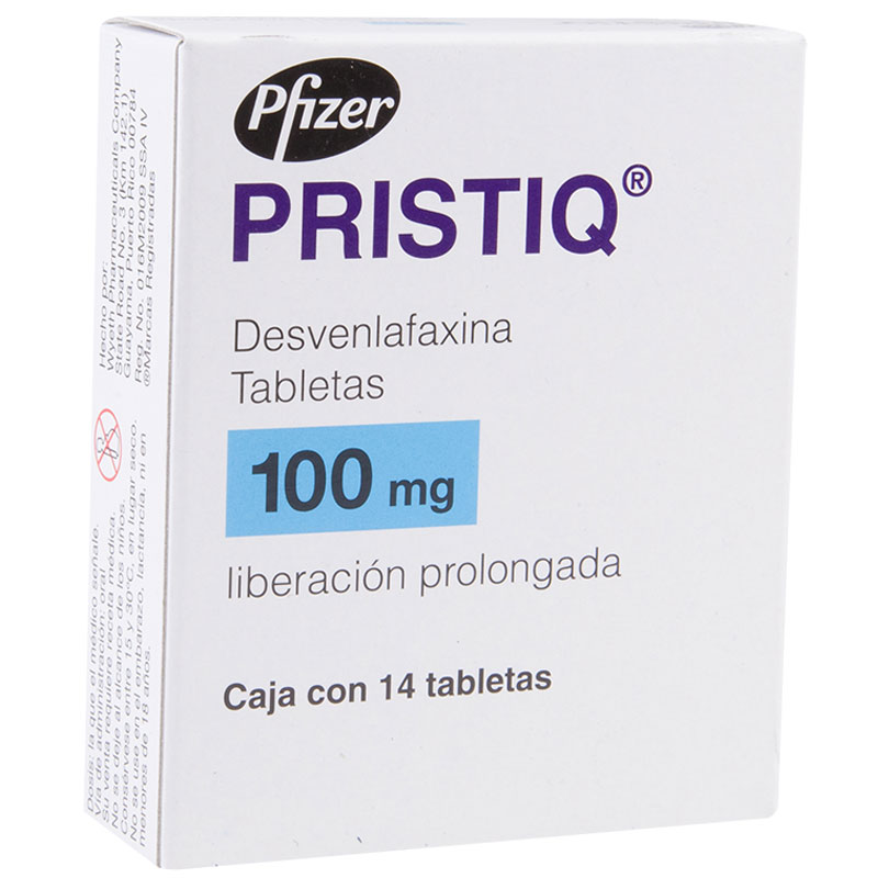 PRISTIQ 100 MG BLIST 14 TAB