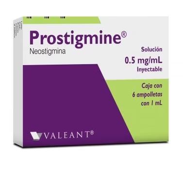 PROSTIGMINE 0 5MG AMP 1ML C6