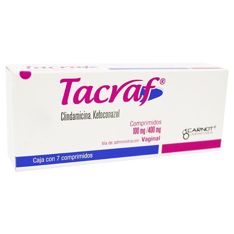 TACRAF 100/400MG 7 CPR