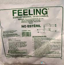 ESPEJO VAGINAL NO ESTERIL MED FEELING