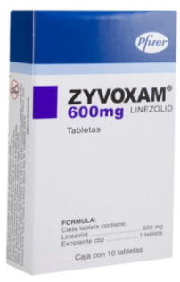 ZYVOXAM 600 MG TAB 10
