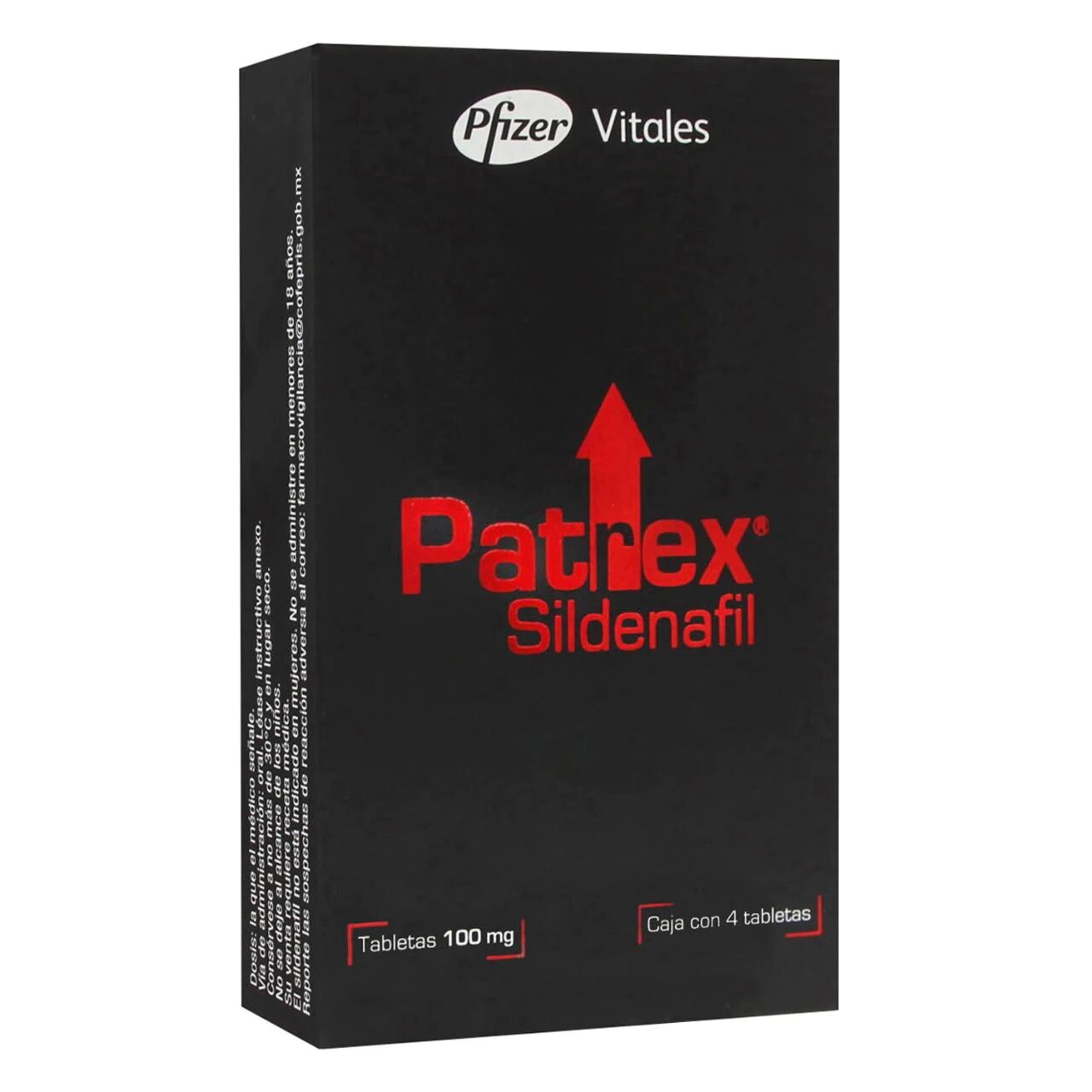 PATREX 100 MG 4 TAB REC VITAL