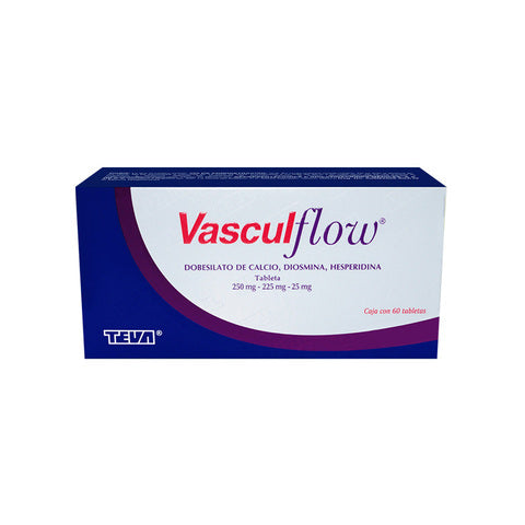 VASCUL-FLOW 250/225/25 MG 60TAB