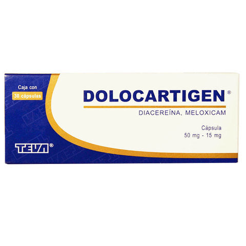 DOLOCARTIGEN 50/15MG 30 CAPS
