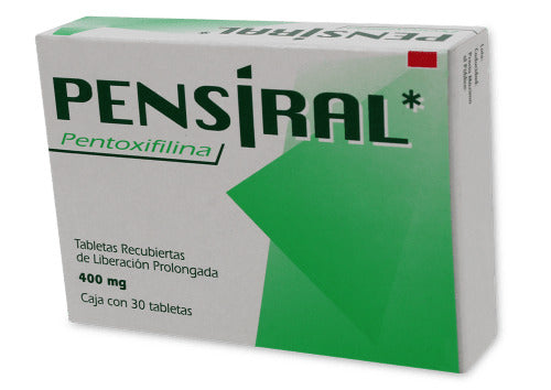 PENSIRAL TAB. L.P. 400 MG. CAJA C/30