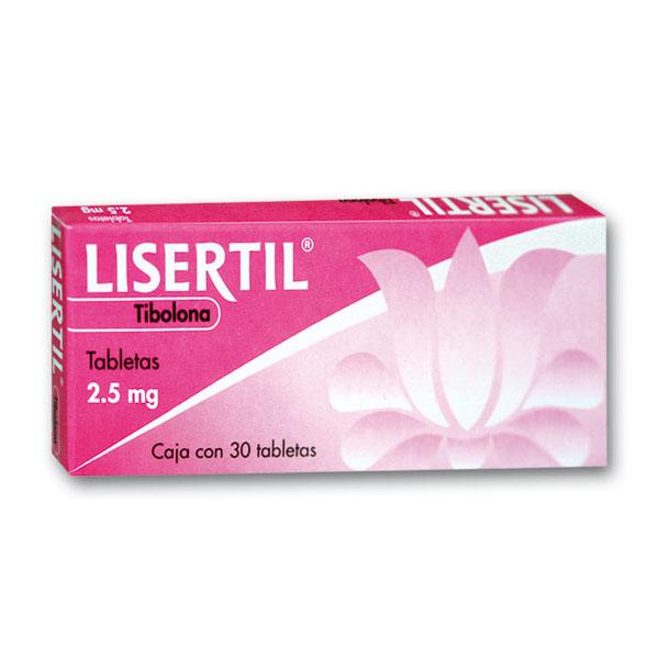 LISERTIL TAB. 2.5 MG. CAJA C/30 (TIBOLONA)