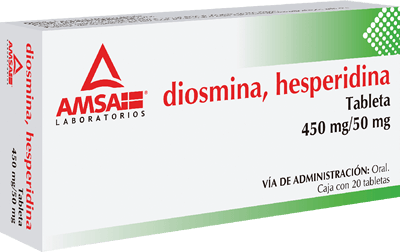 DIOSMINA, HESPERIDINA TAB 450/50 MG C20 (EMPLAYADO)