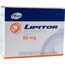 LIPITOR 80MG TAB C30 DUO