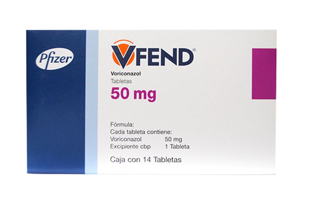 VFEND 50MG T 14