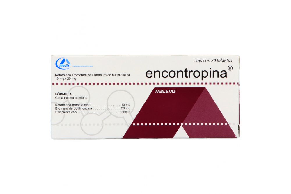 ENCONTROPINA 10/20MG TAB C20