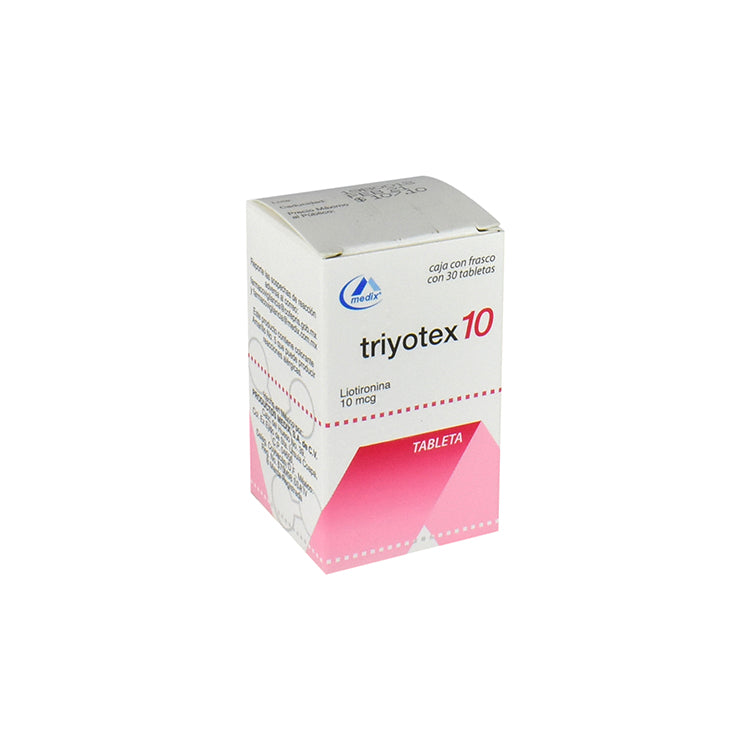 TRIYOTEX 10 10MCG - TAB 30