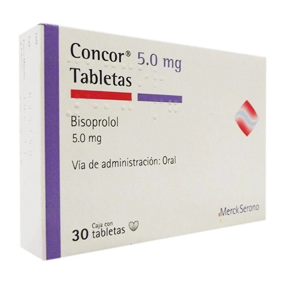 CONCOR 5MG GRAG C30