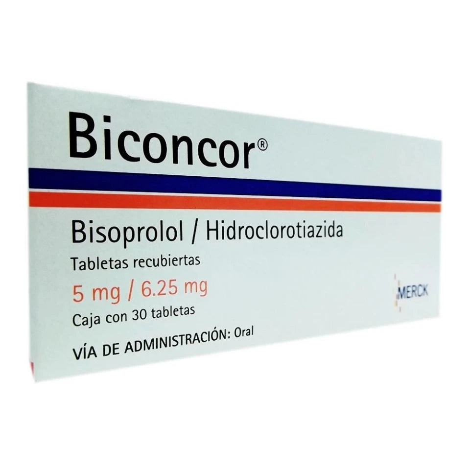 BICONCOR 5/6 25MG TAB C30