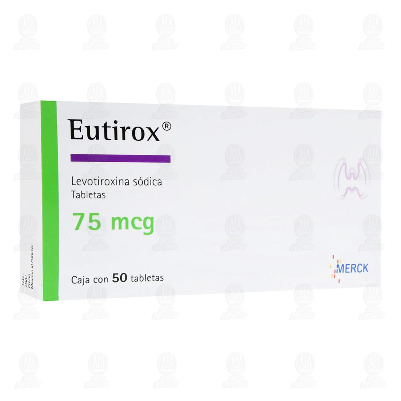 EUTIROX 75MCG TAB C50