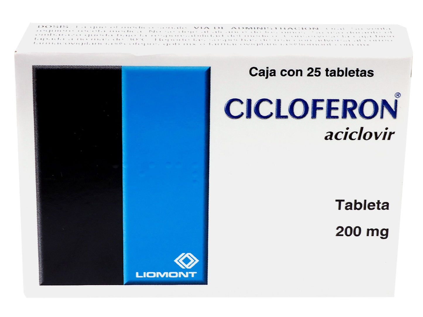 CICLOFERON 200MG TAB C25