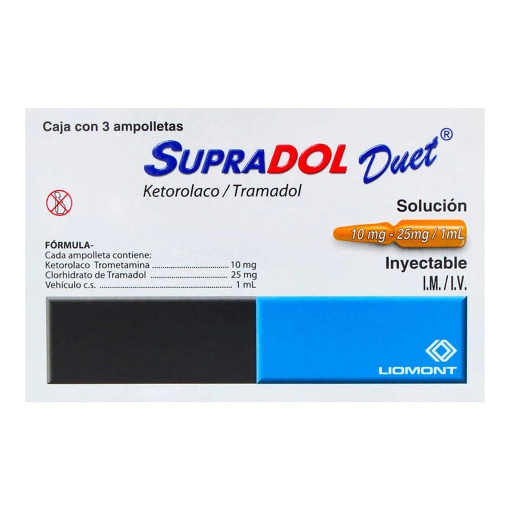 SUPRADOL DUET INY 3/1ML