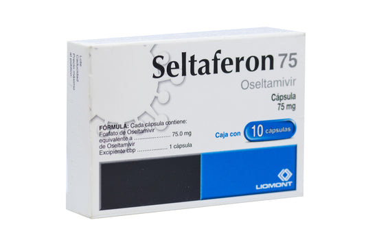 SELTAFERON 75MG CAPSULAS C10