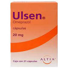 ULSEN 20 MG 21 CAPS