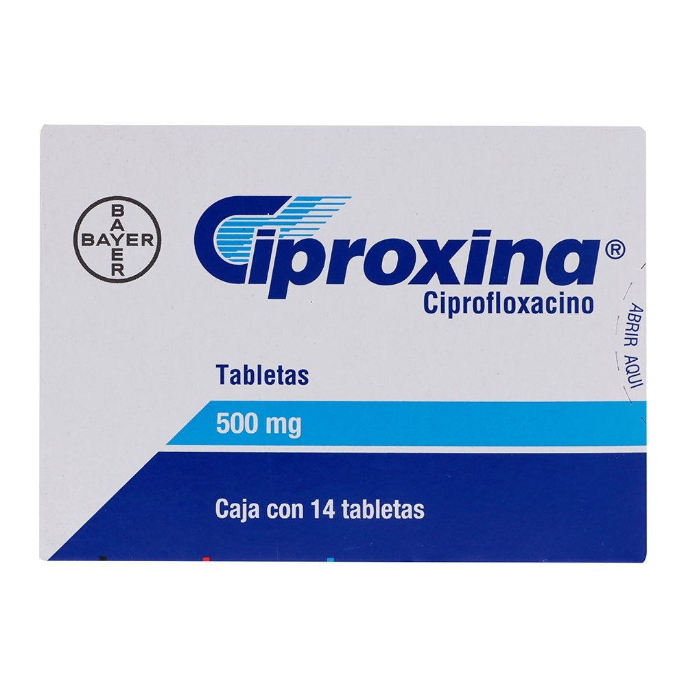 CIPROXINA 500MG CPR C14