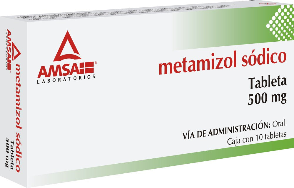 METAMIZOL SODICO 10 TAB 500 MG