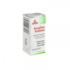 INSULINA HUMANA ISOFANA ACCION INTERMEDIA INY. 100 UI FCO. AMP. C/10 ML.