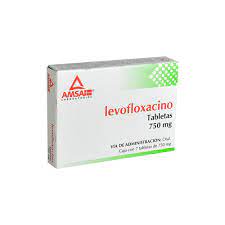 LEVOFLOXACINO TAB. 750 MG. CAJA C/7