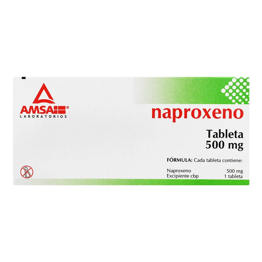 NAPROXENO TAB 500 MG CAJA C45