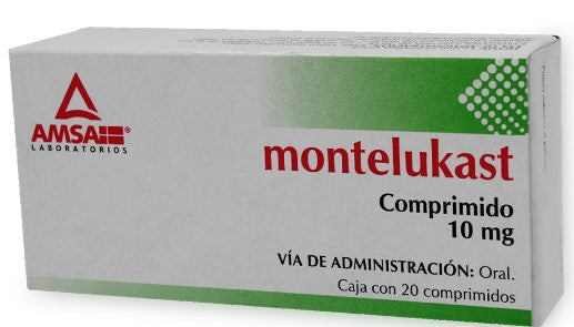 MONTELUKAST 10 MG. CAJA C/20 TAB