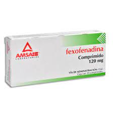 FEXOFENADINA COMPR. 120 MG. CAJA C/10
