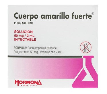 CUERPO AMARILLO FTE 6X2 ML AMP