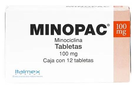MINOPAC 100 MG 12 TAB