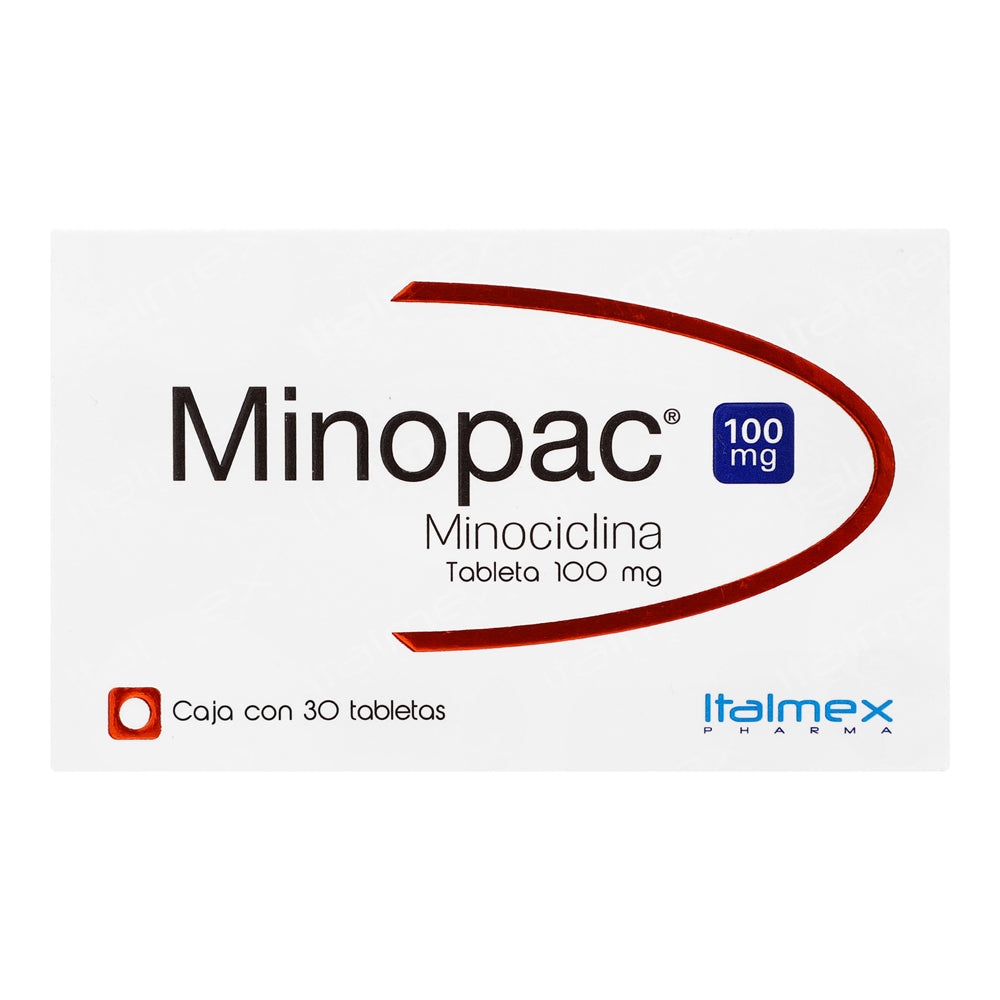 MINOPAC 100 MG 30 TAB