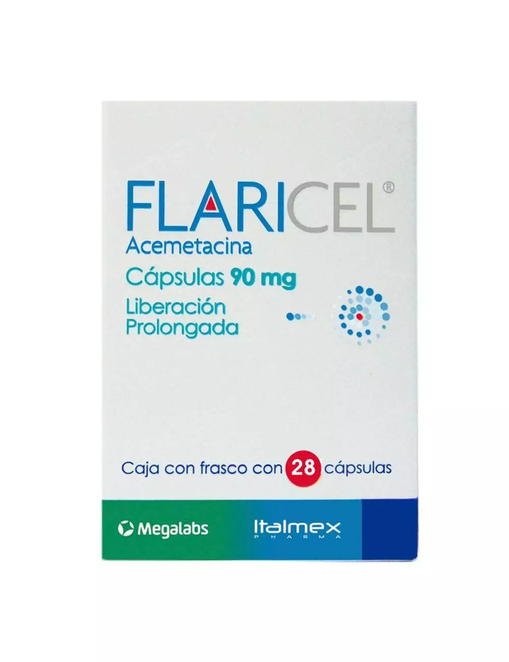 FLARICEL 90MG CAPS C28