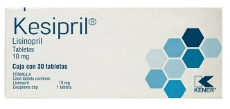 KESIPRIL TAB. 10 MG. CAJA C/30 LISINOPRIL)