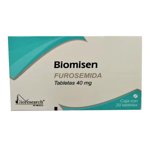 FUROSEMIDA 40 MG 20 TAB LGEN