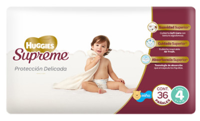 HUGGIES SUPREME NI?O E4 C36
