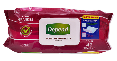 TAS HUM DEPEND S/ALCOHOL C/42