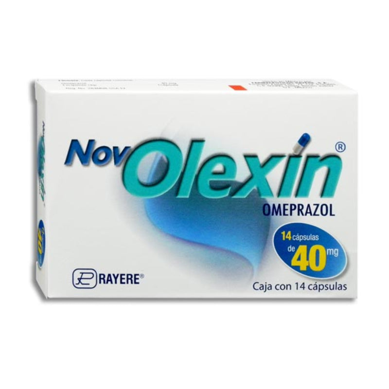 NOVOLEXIN CAP. 40 MG. CAJA C/FCO. C/14