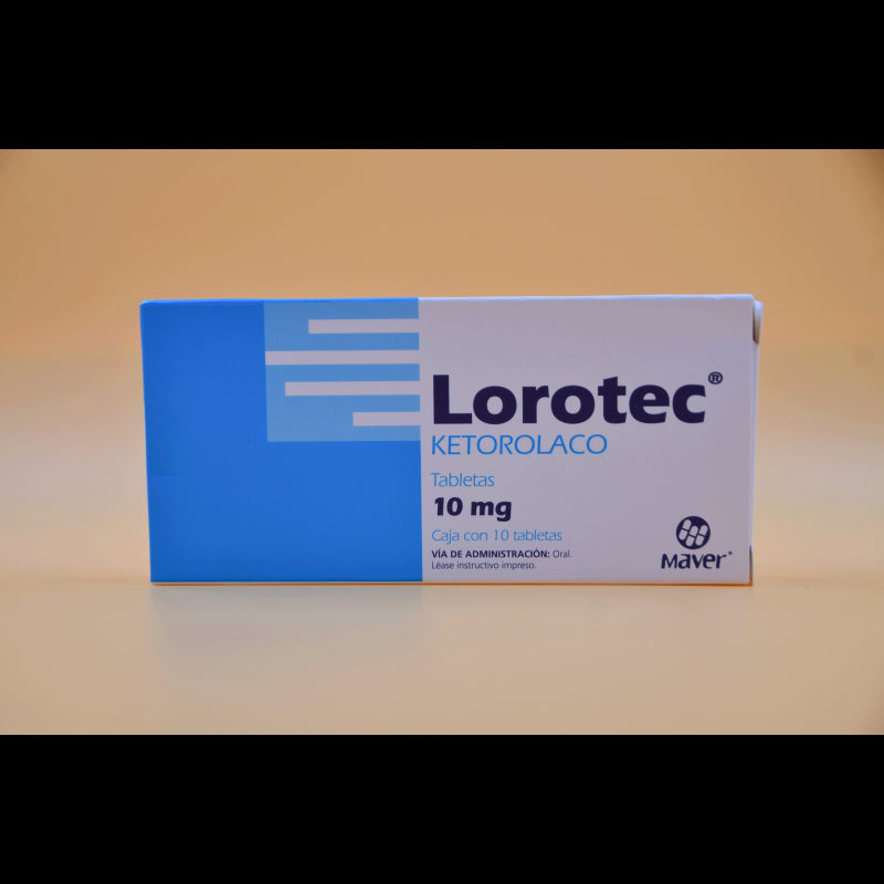 LOROTEC TAB. 10 MG. CAJA C/10