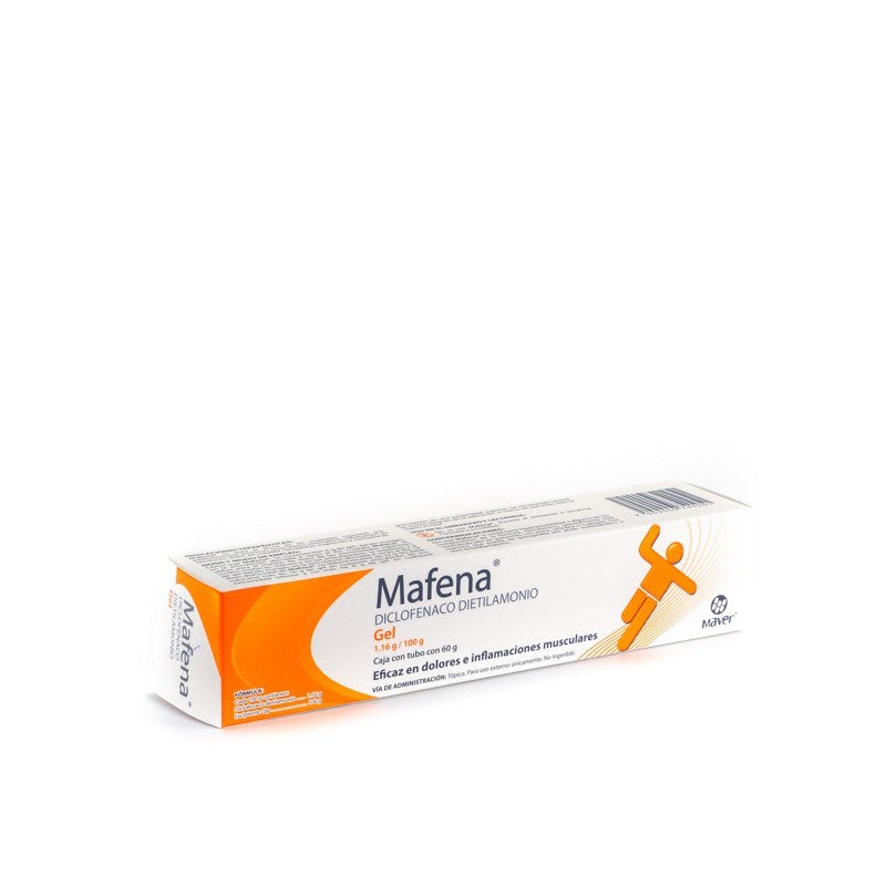 MAFENA GEL CAJA C/TUBO C/60 G.