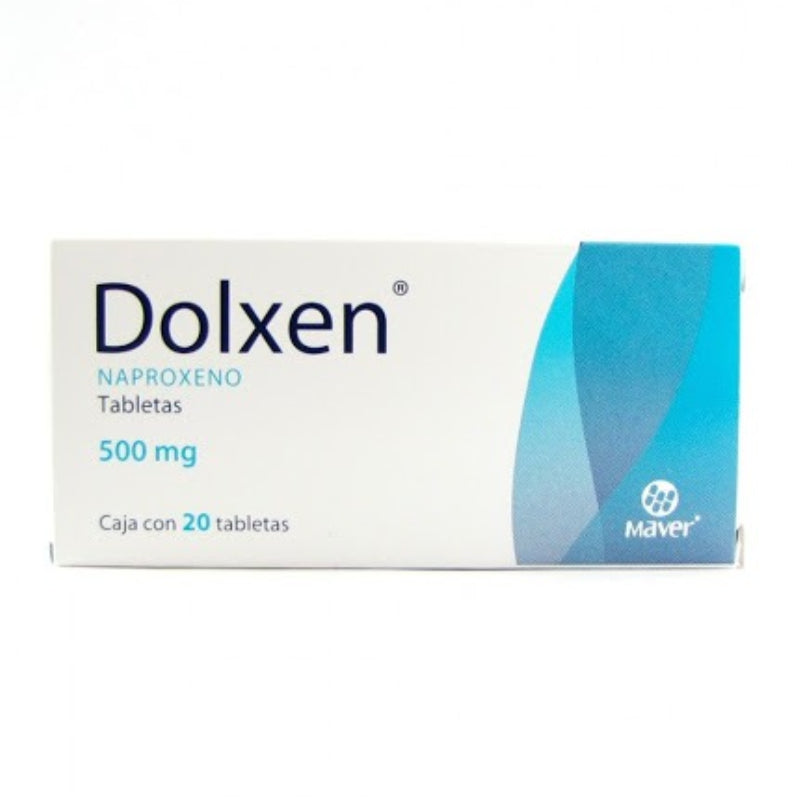 DOLXEN TAB. 500 MG. CAJA C/10