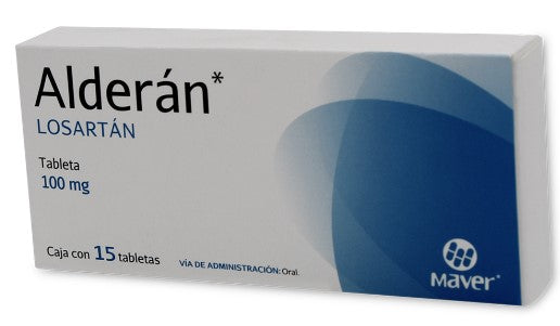 ALDERAN TAB. 100 MG. CAJA C/15