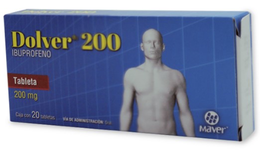 DOLVER-200 TAB. 200 MG. CAJA C/20