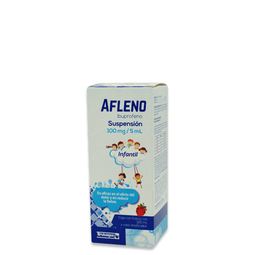 AFLENO SUSP. INF. 100 MG./5 ML. C/120 ML.