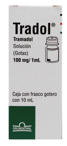TRADOL 100 MG GTS 10 ML
