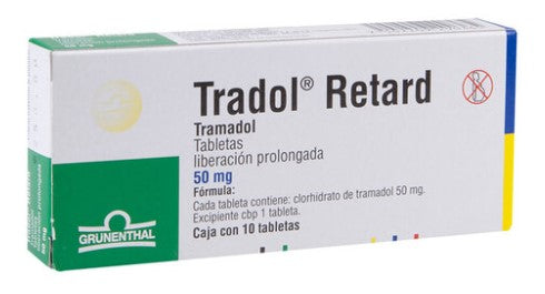 TRADOL-RETARD 50 MG 10 TAB