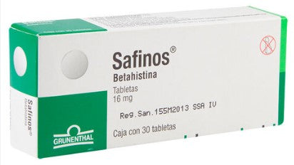 SAFINOS 16MG TAB C30